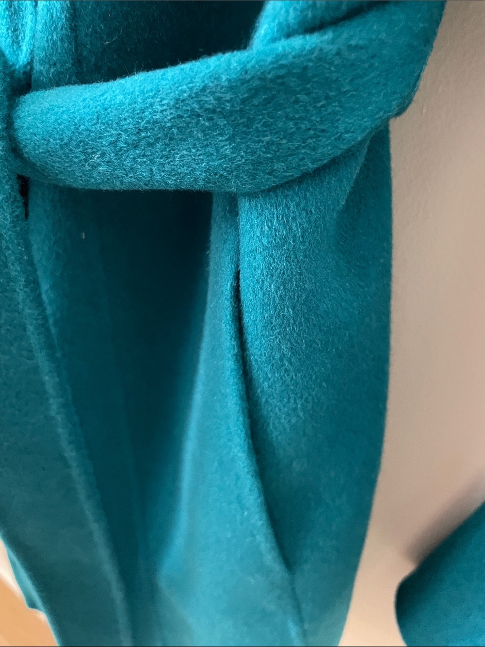 Neiman Marcus Cashmere Collection Teal Size Large Cashmere Jacket, NWT - Picture 5 of 14